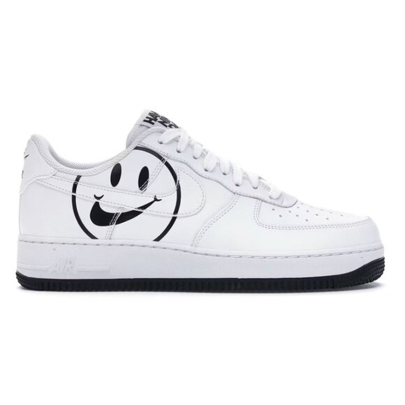 Nike Air Force 1 Low Have A Nike Day White Leather Smiley Face Mens‎ 10 BQ9044 - Picture 1 of 11